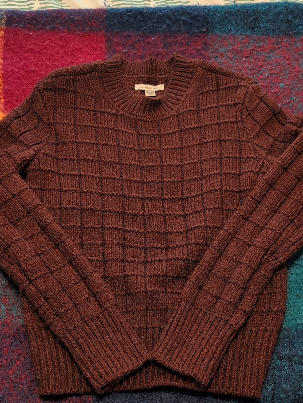 American Eagle Maroon Sweater